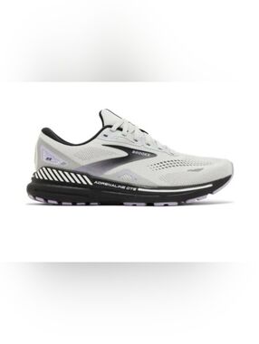 Brooks Adrenaline GTS Lightweight Running Shoe - Light Gray & Black